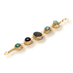 Candy Agate 18k Gold-Plated Bracelet |Lake Stone Agate, 18k Gold-Plated Necklace | Yakubu Design | Image 7