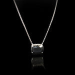 Onyx Silver Necklace | Hematite Silver Ring | Yakubu Design | Image 4