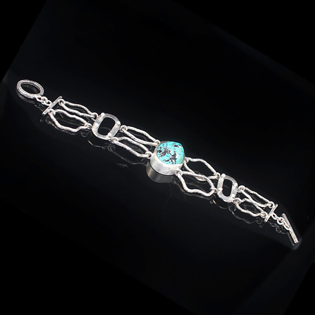 Seaside Set | Apatite Stone Necklace Silver | Turquoise Stone Bracelet Silver | Turquoise Stone Ring Silver | Yakubu Design | Image 5