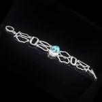 Seaside Set | Apatite Stone Necklace Silver | Turquoise Stone Bracelet Silver | Turquoise Stone Ring Silver | Yakubu Design | Image 5