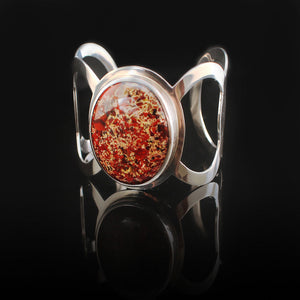Agata stone Silver Bracelet | Agata stone Silver Ring | Yakubu Design | Set image 5