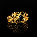 Agate Stone 18k gold plating Cross Necklace | Agate Brass Bracelet | Set | Yakubu Design image 5