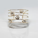 Harkimer Silver  Bracelet | Angel Cuff | Yakubu Design | 1