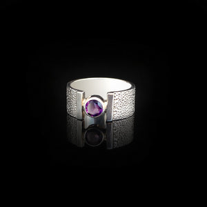 Royal  Ring | Amethyst Silver Ring | Yakubu Design | Image 2