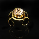 Bulli shell Brass Bracelet | Bullz Eye | Yakubu Design | 2