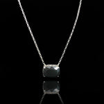 Onyx Silver Necklace | Hematite Silver Ring | Yakubu Design | Image 2