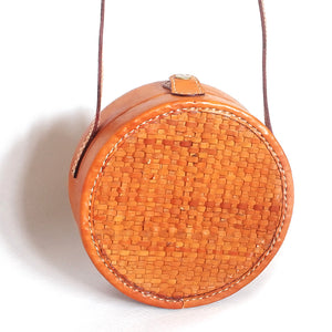 Rattan Bag | Leather Woven Bag | Yakubu Design | Image 5