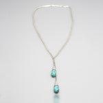 Turquoise Silver Necklace | Turquoise Tears | Yakubu Design | 1
