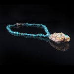 Seaside Set | Apatite Stone Necklace Silver | Turquoise Stone Bracelet Silver | Turquoise Stone Ring Silver | Yakubu Design | Image 3