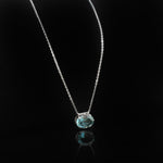 Clear Water Set | Blue topaz Silver Necklace | Blue topaz Silver Ring | Yakubu Design | Image 3