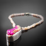 Elbonite Silver Necklace Ruby Silver Bracelet | Ruby Rocks | Ruby Silver Ring | Yakubu Design 4