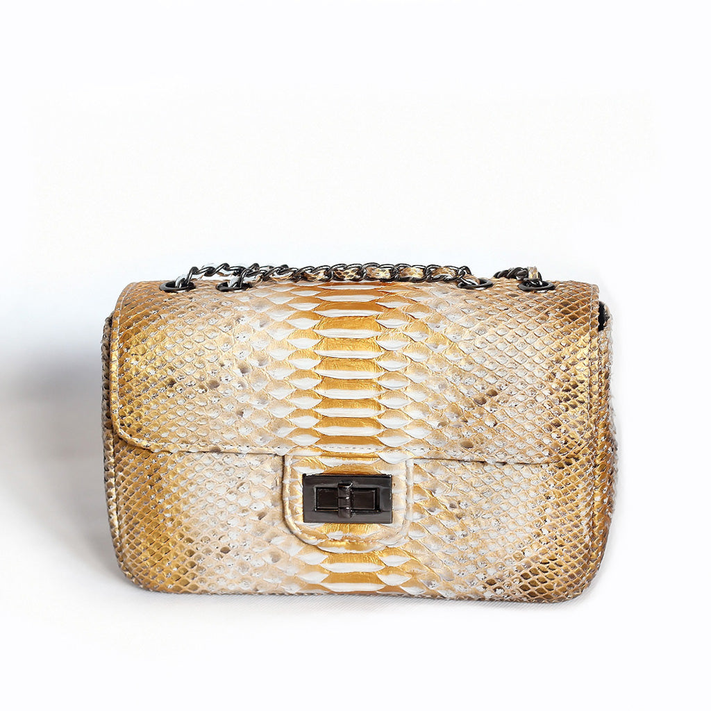 Python Party Clutch | Genuine Snake Skin Leather | Yakubu Design | Image 7