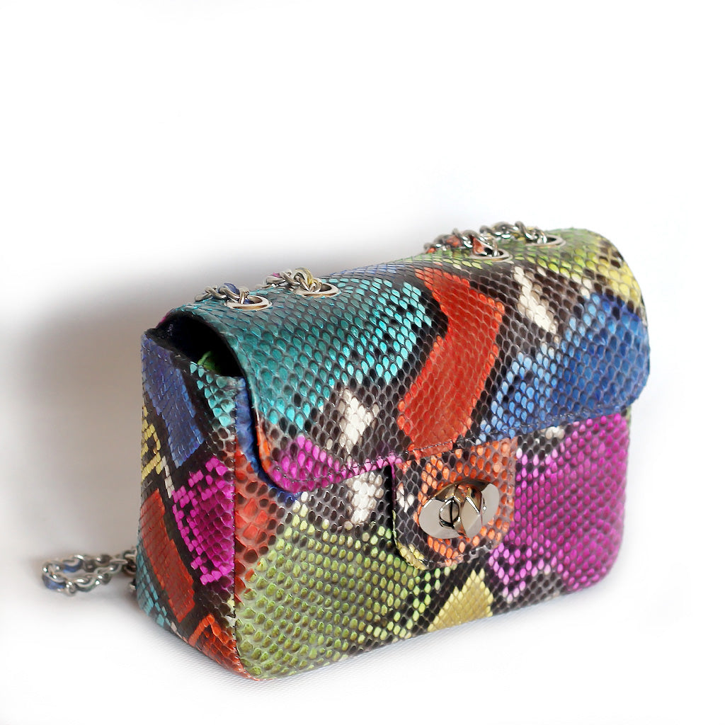 Python Party Clutch | Genuine Snake Skin Leather | Yakubu Design | Image 4