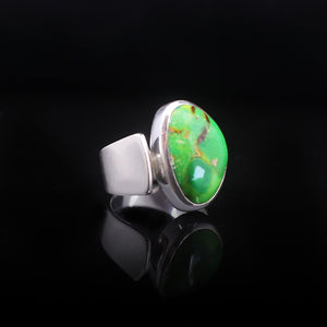  Gaspeite Apple | Ring Silver Ring | Yakubu Design | Image 3