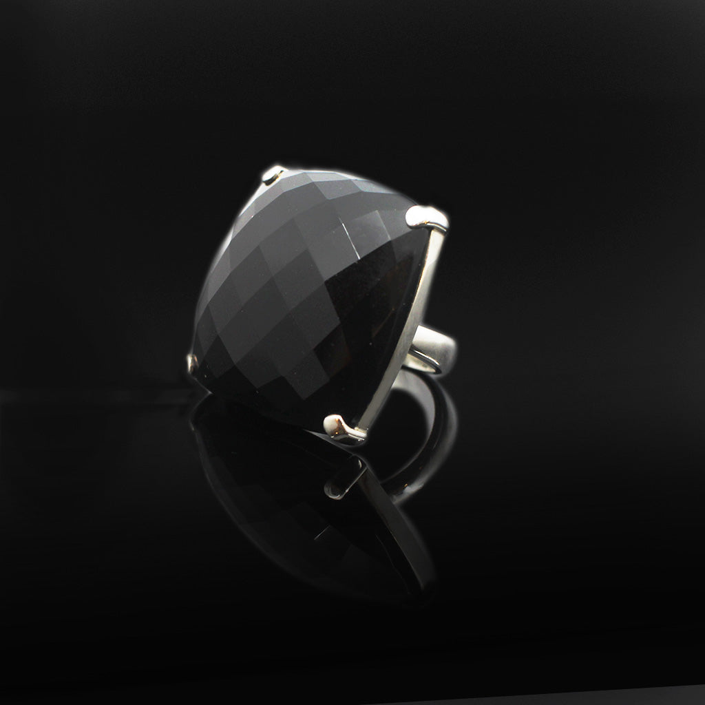 Onyx Bracelet Silver|Onyx Necklace Silver|Onyx Ring Silver|Image3