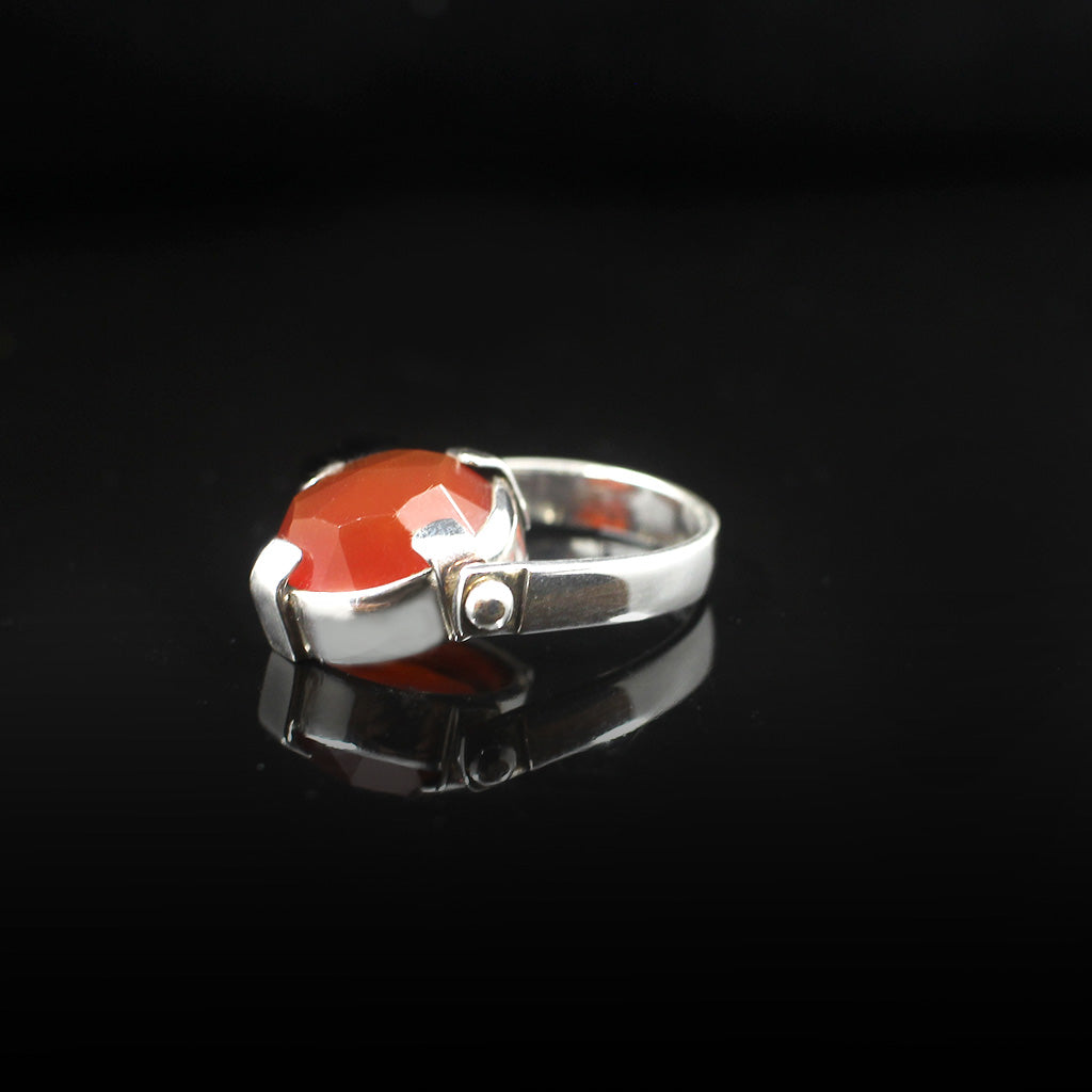 Redeye | Carnelian Ring Silver 925 | Yakubu Design | Image 3