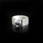 Hematite Silver Ring | Yakubu Design | Image 2