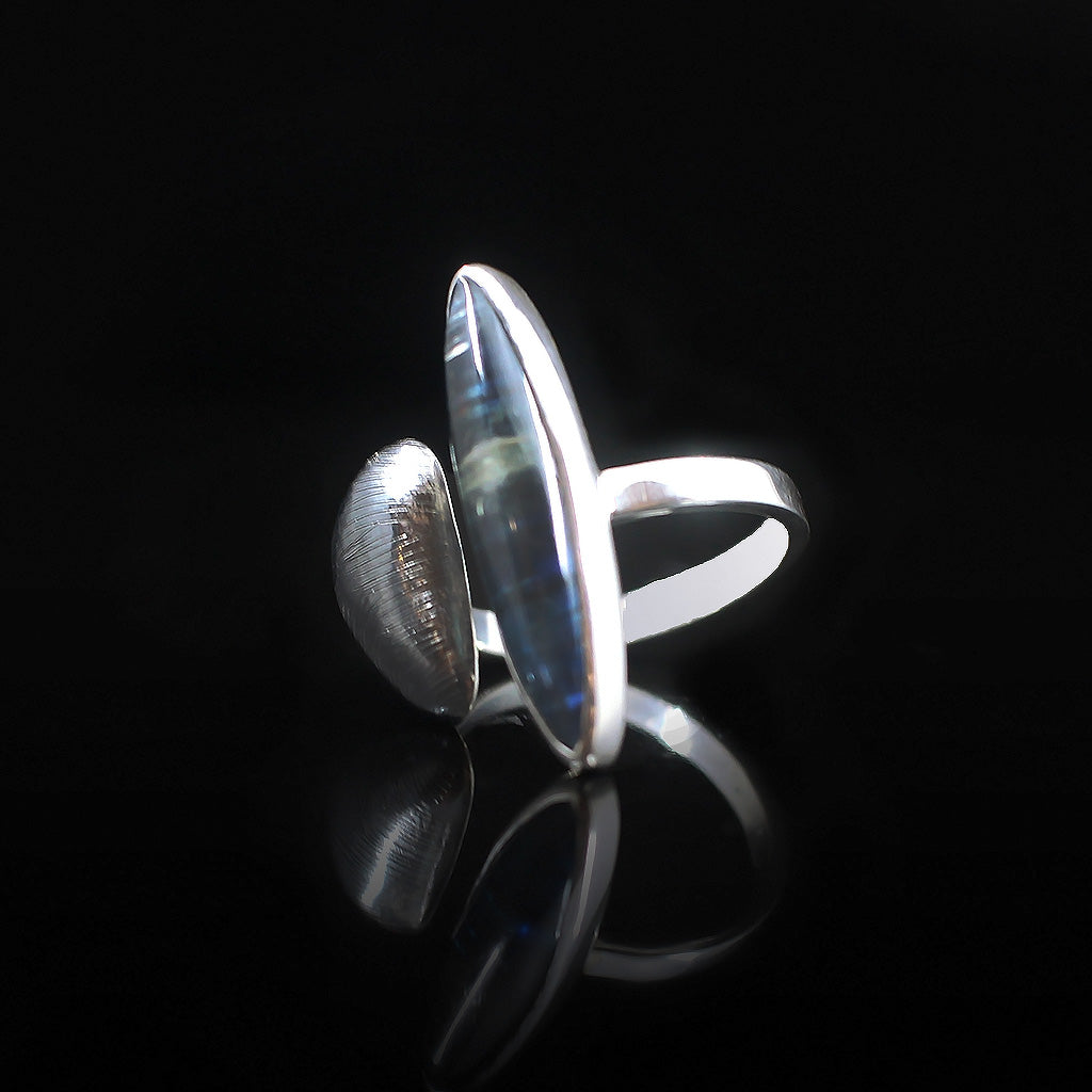 KyaNight | Kyanite Silver 925 Ring | Yakubu Design | Image 2