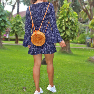 Double Strap Rattan Bag | Yakubu Design | Image 1