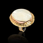 Shell 18k Gold Plating Ring | Mother Of Pearl | Yakubu Design 2