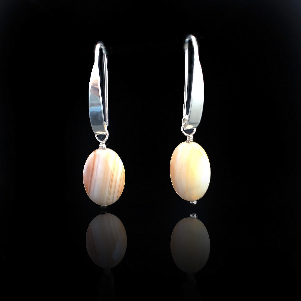 Harmony Stone | Agate Silver Earing | Yakubu Design | Image 2